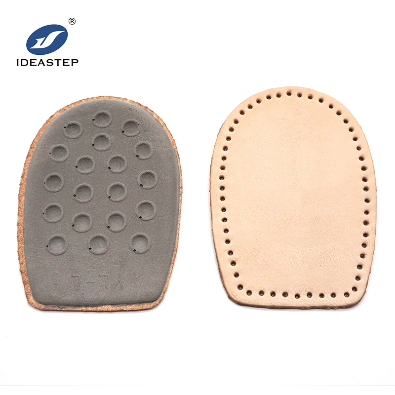 Genuine leather latex foam cushioned orthopedic heel lifts Ideastep #574-8