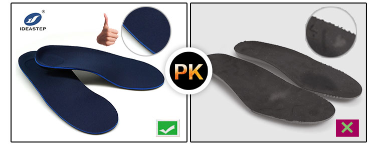 Transverse arch support heat moldable cycling shoe insoles Ideastep 417#