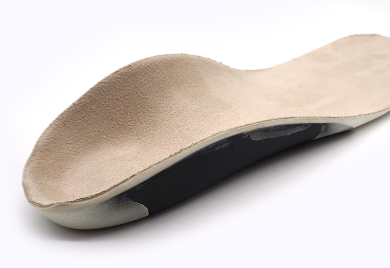 3/4 plastic shell arch support with deep heel cup PU insole Ideastep KO11320