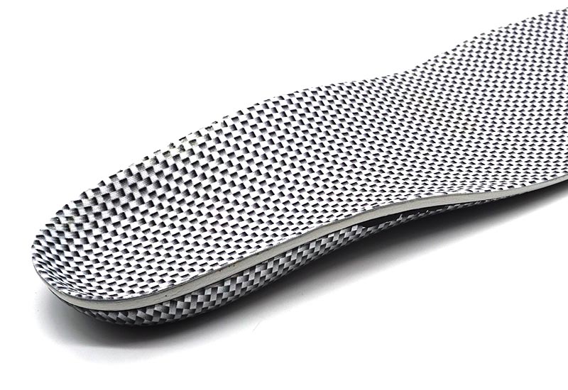 Carbon fiber insert design TPU anti fatigue shoe Insole for wide flat feet Ideastep KS31054