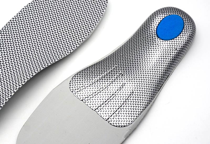Carbon fiber insert design TPU anti fatigue shoe Insole for wide flat feet Ideastep KS31054