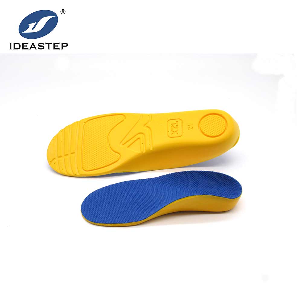 PU Soft Arch Support Children Insole Cushioning Shock Absorption Shoe Insert for Sport