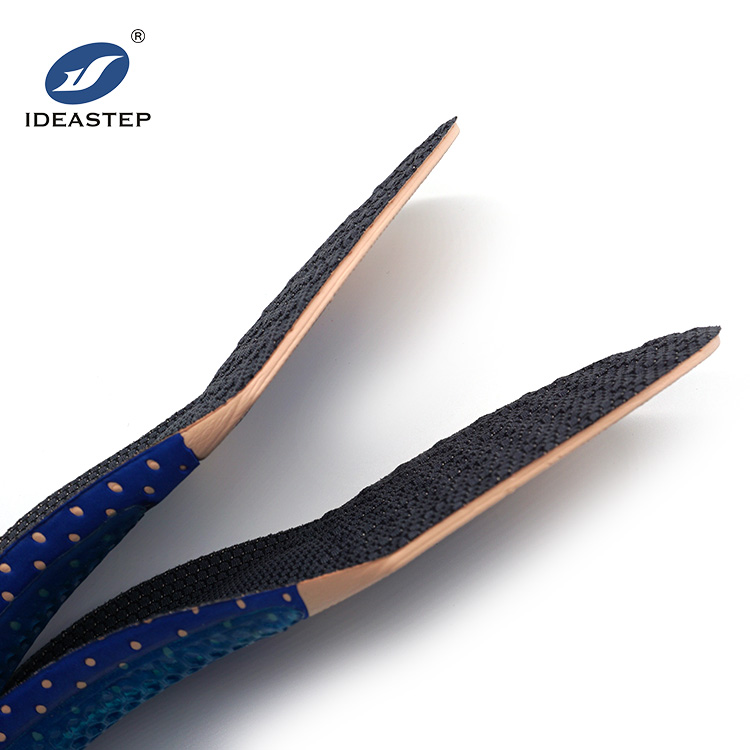 What is raw material for custom made foot insoles in Ideastep Insoles?