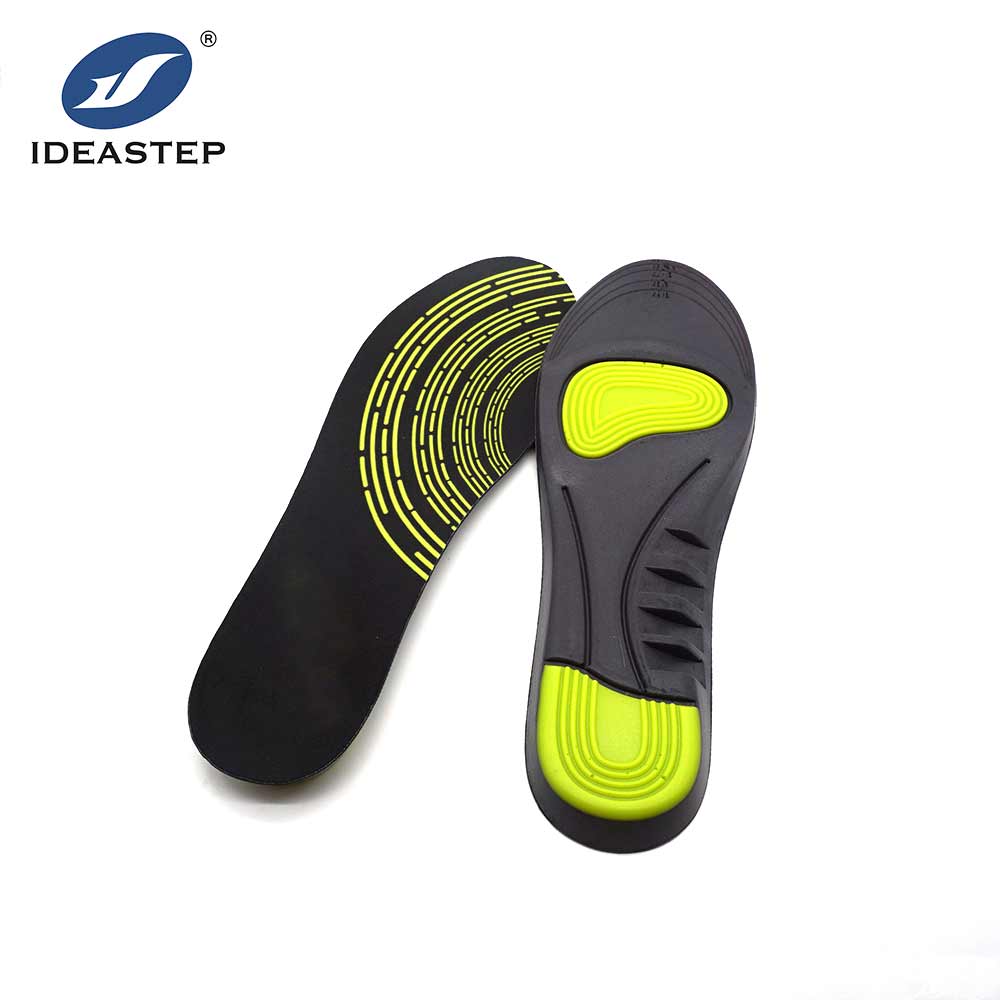 What is raw material for custom foot insoles in Ideastep Insoles?